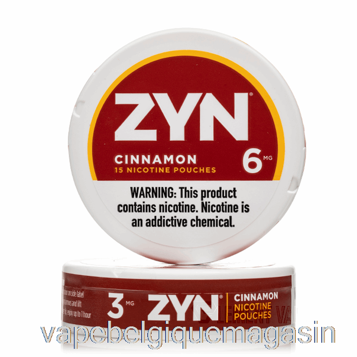 Vape Belgique Zyn Sachets De Nicotine - Cannelle 3mg (paquet De 5)